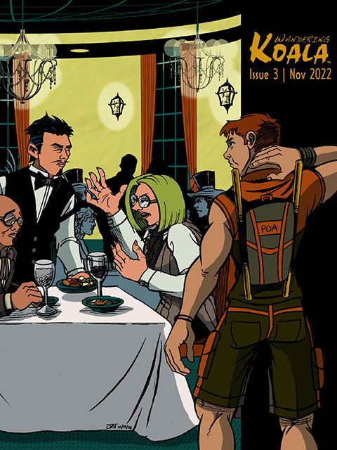 Wandering Koala 3: Boiling point comic book